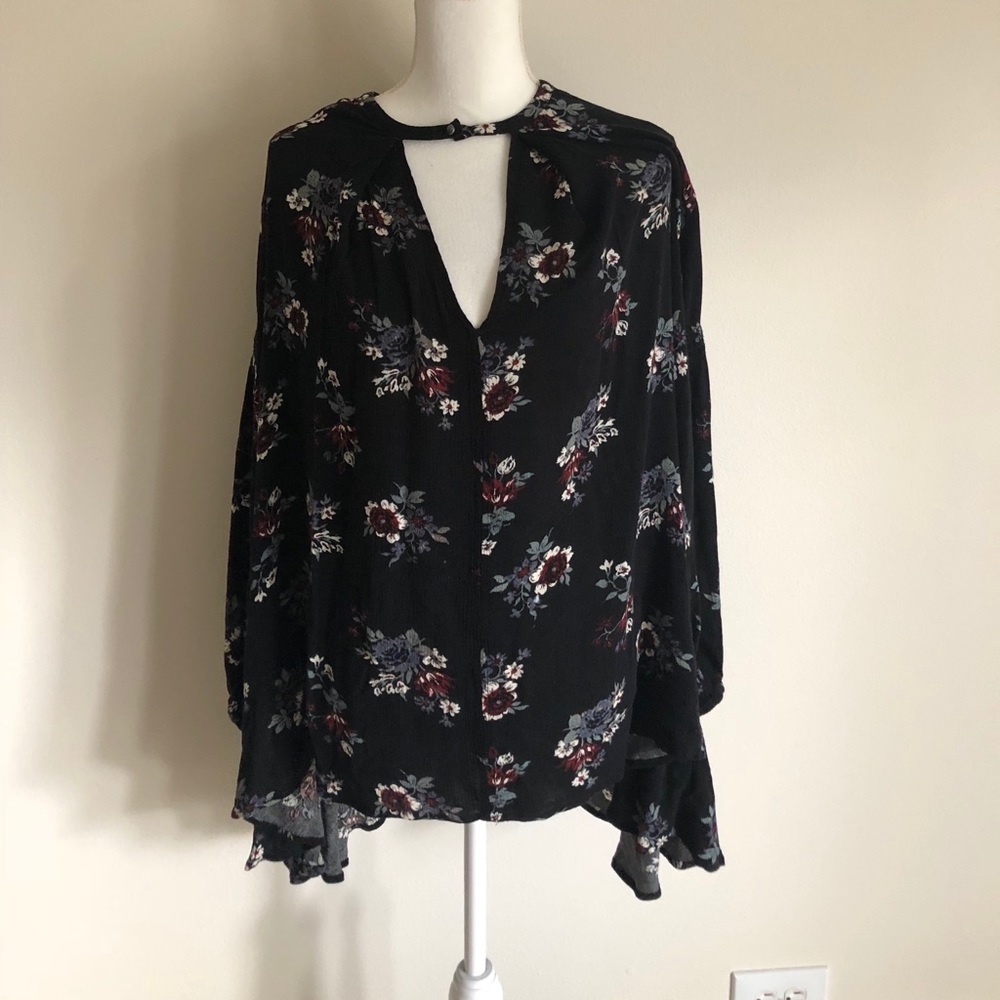 Floral Free People Tunic